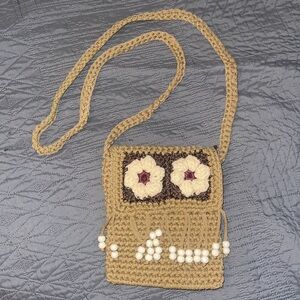 Stunning crochet purse